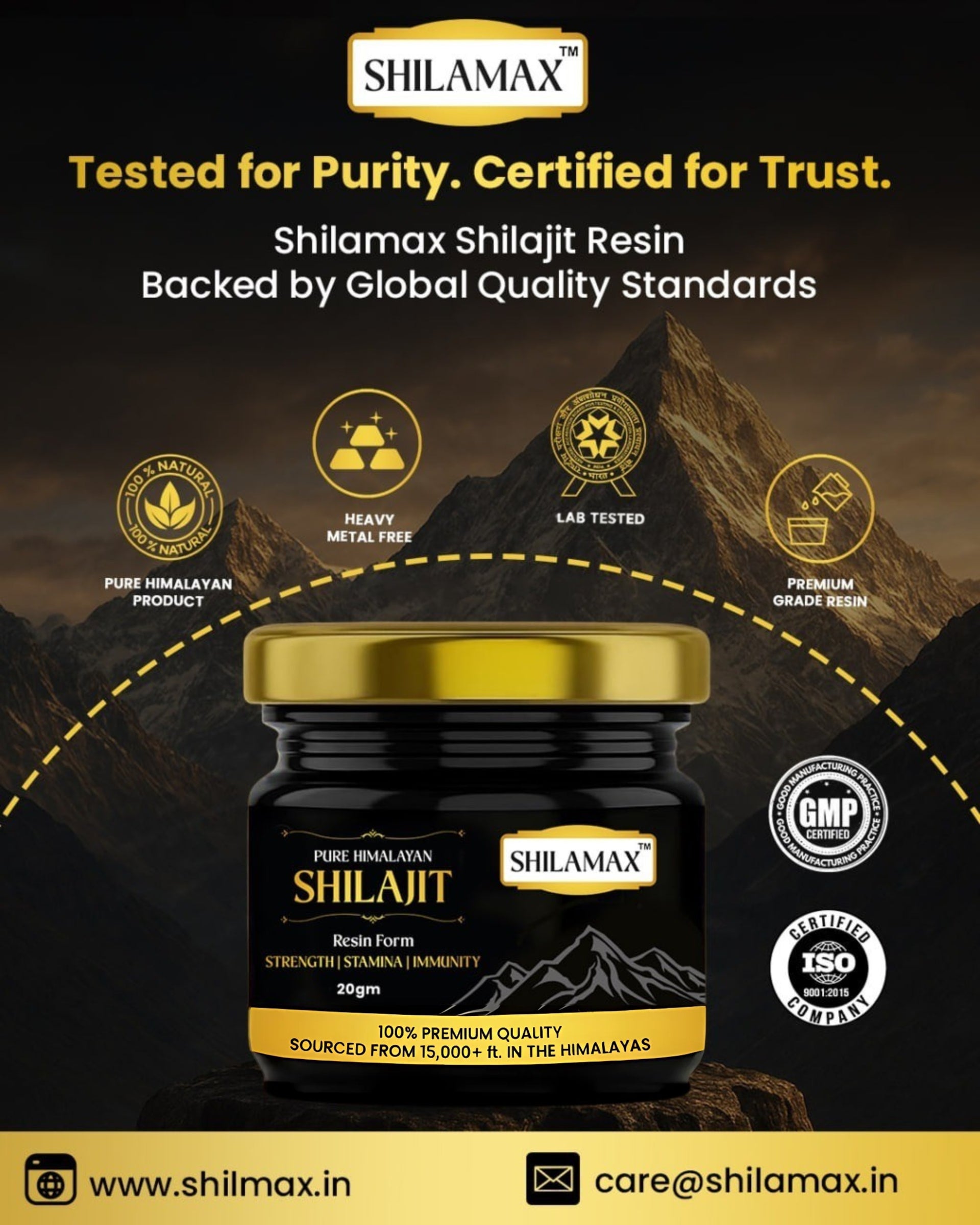Shilajit Resin
