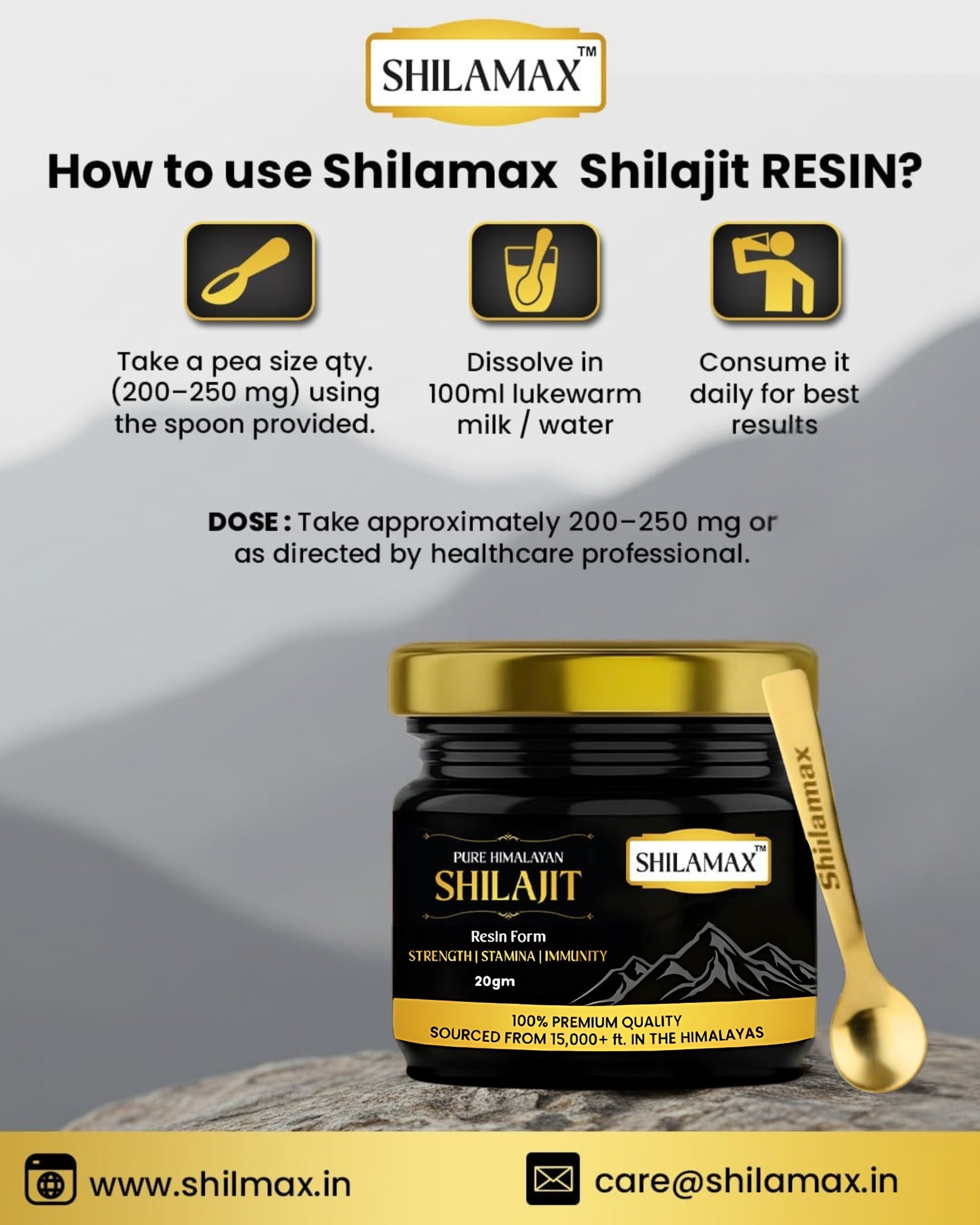 Shilajit Resin